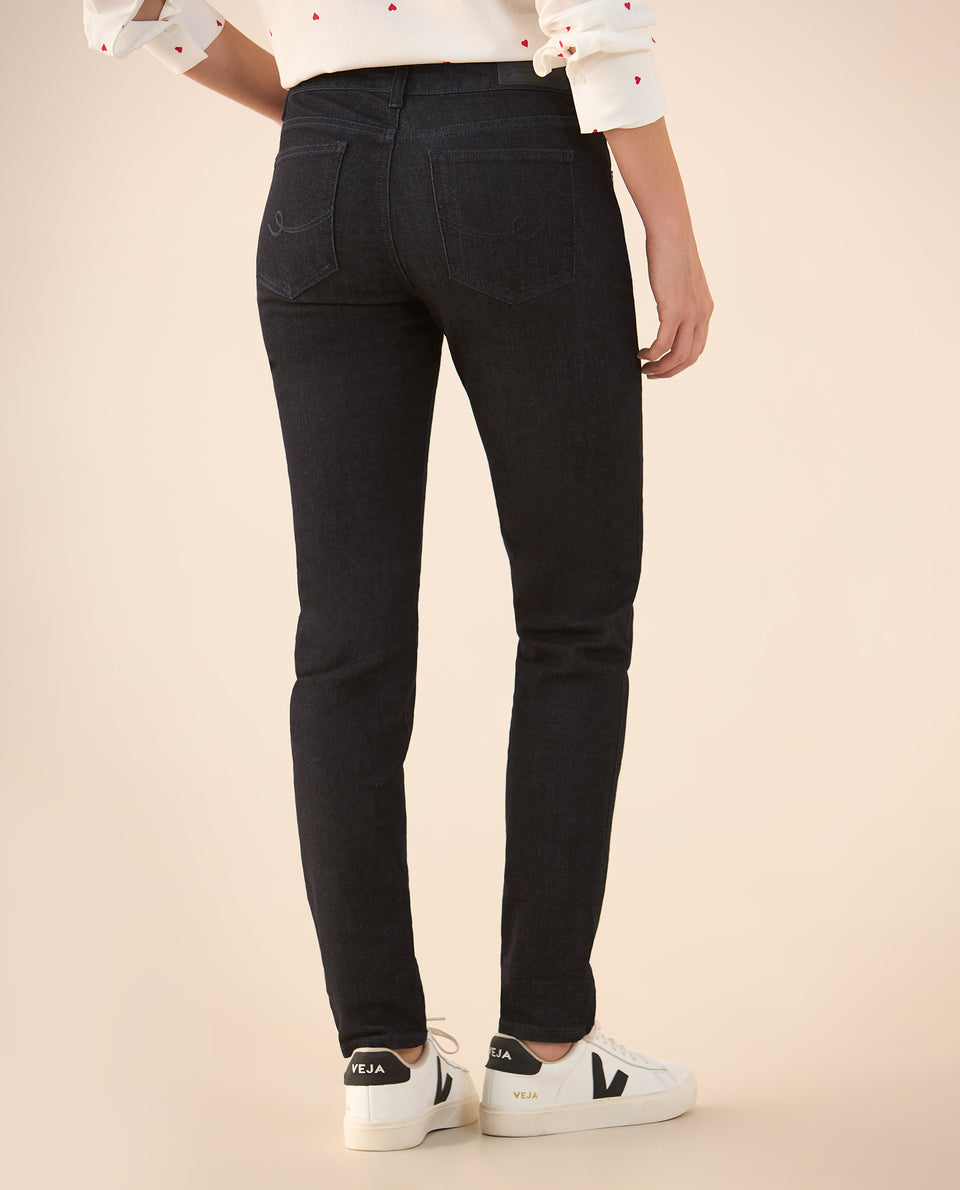 Jean bota recta tono oscuro para mujer - Azul 34_972G311_AZU194342_5