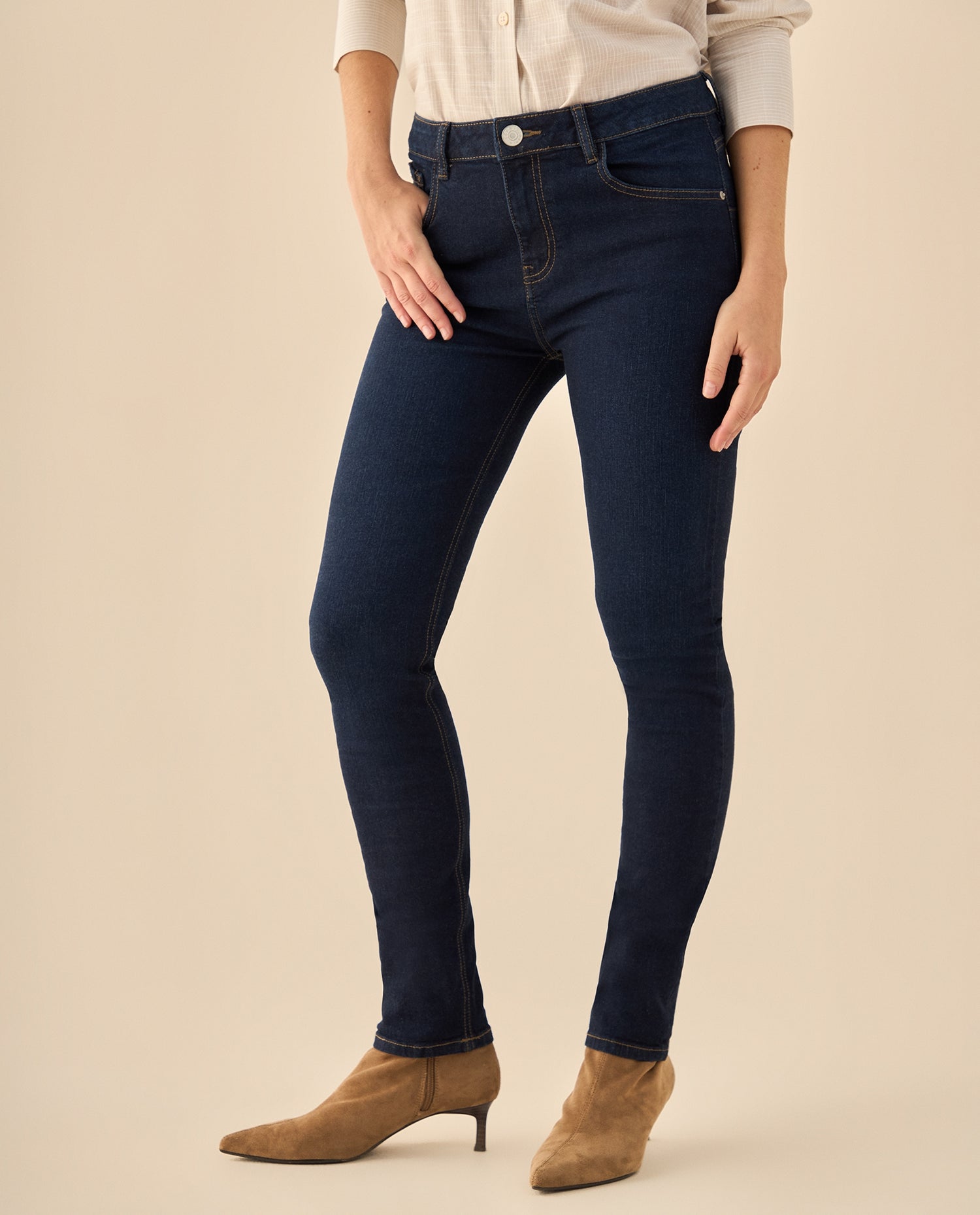 Pantalón Skinny Premium - Azul