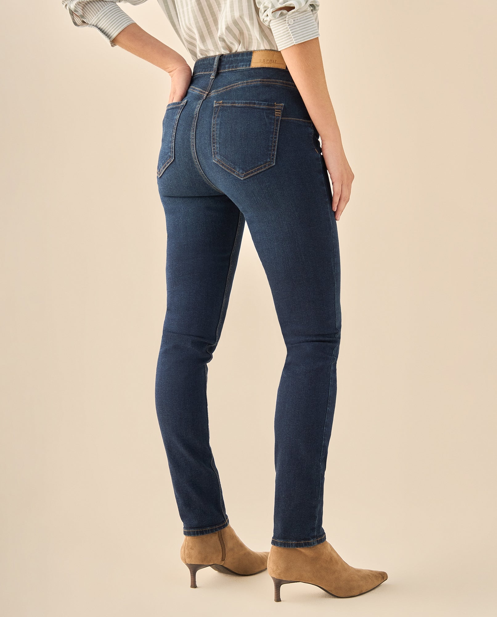 Pantalón con Stretch Natural - Azul 34_973G307_AZU194027_4