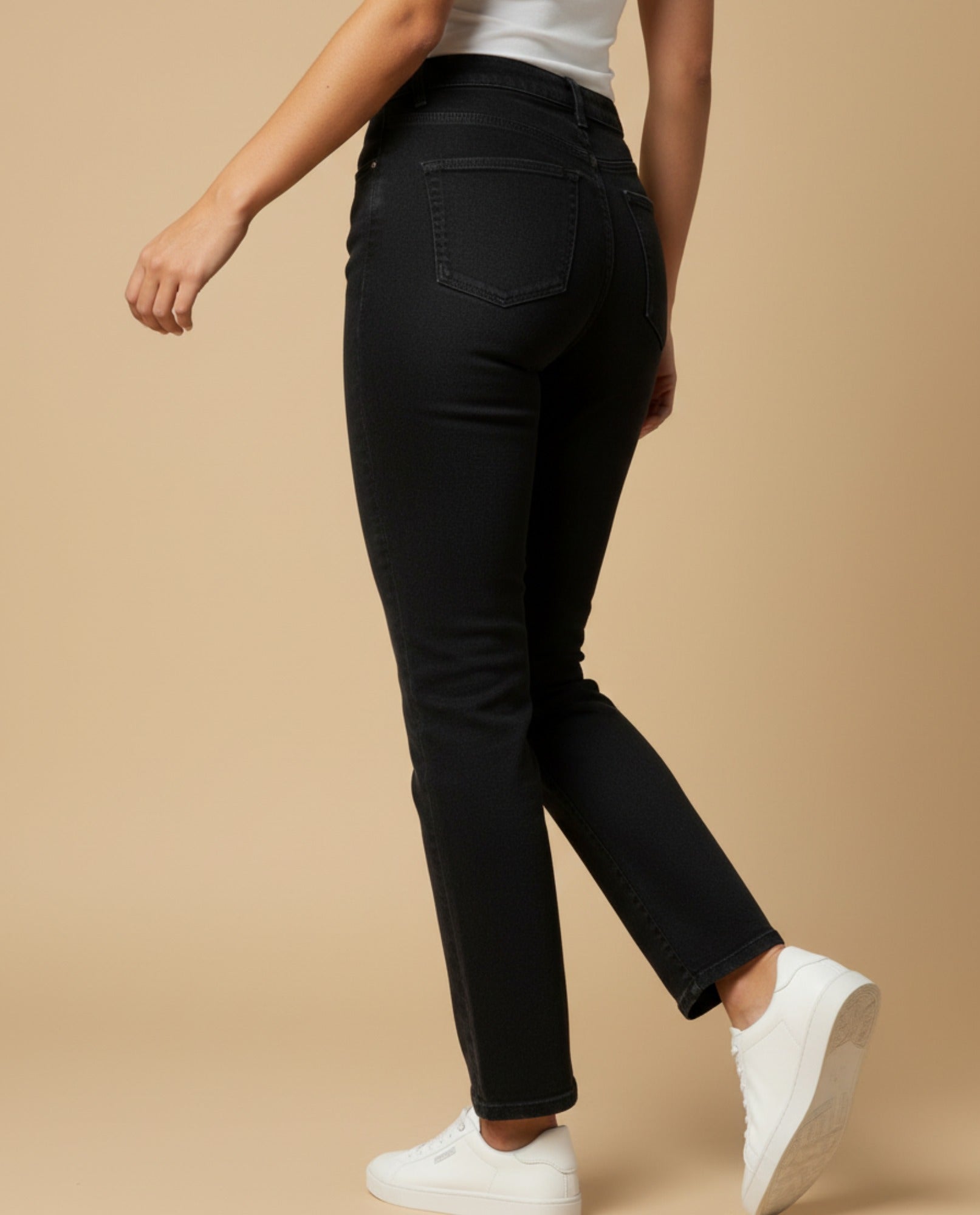 Jean skinny cinco bolsillos para mujer - Negro 34_979G014_NEG193909_0